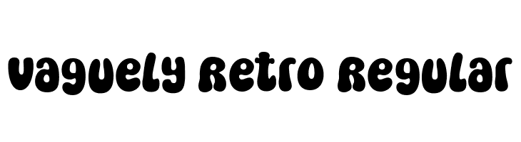 Vaguely Retro Regular Font