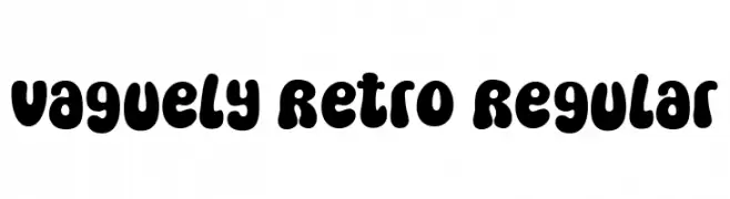 Vaguely Retro Regular  Fuentes Gratis Descargar