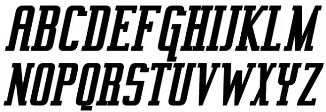 Vahika Bold Italic Шрифта ВЕРХНИЙ