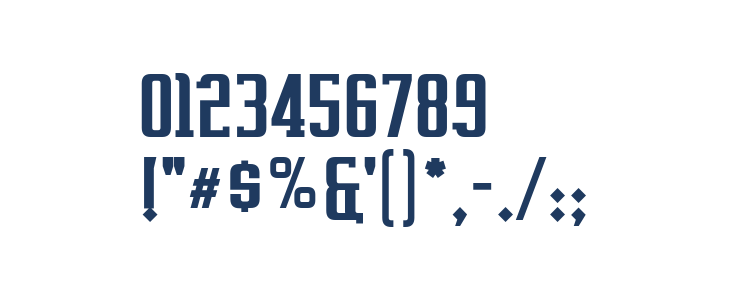 Vahika-Bold Other Characters