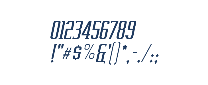 Vahika-Italic Other Characters