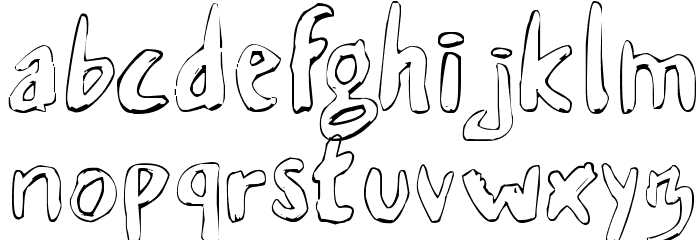 Vaille2 Font LOWERCASE
