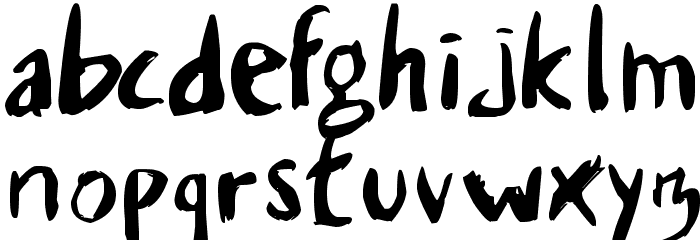Vaille3 Font LOWERCASE