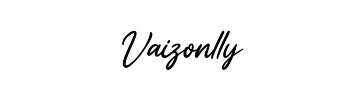 Vaizonlly  les polices de caractères gratuit tlcharger