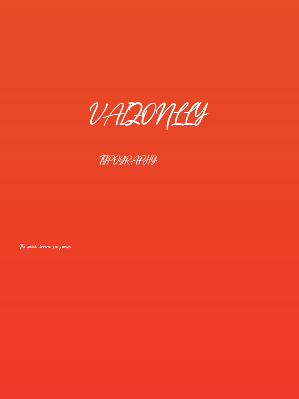 Vaizonlly Poster