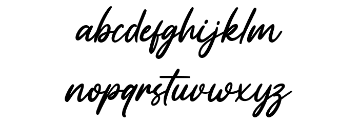 Vaizonlly Font LOWERCASE