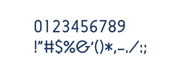 Val Blanc Bold Other Characters