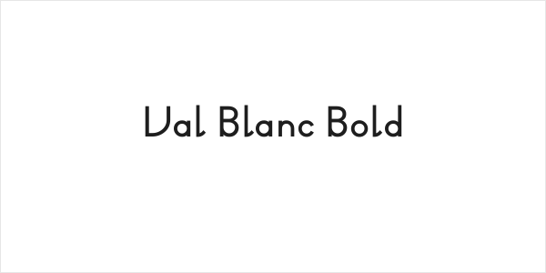 Val Blanc Bold Logo