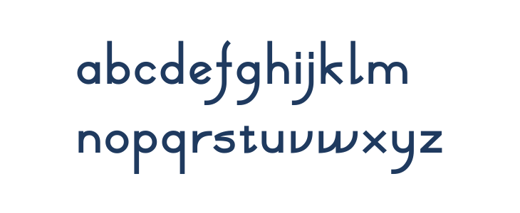 Val Blanc Bold Lowercase