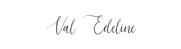 Val Edeline  Скачать бесплатные шрифты