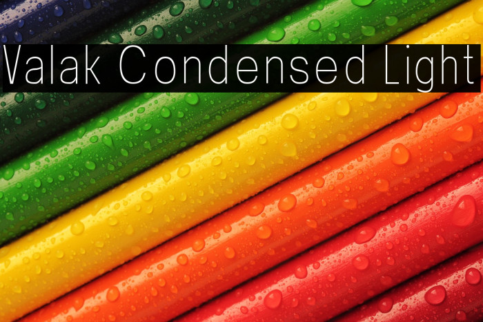 Valak Condensed Light Example 2