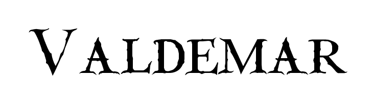 Valdemar  Free Fonts Download