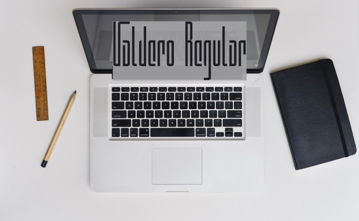 Valdero Regular Font examples