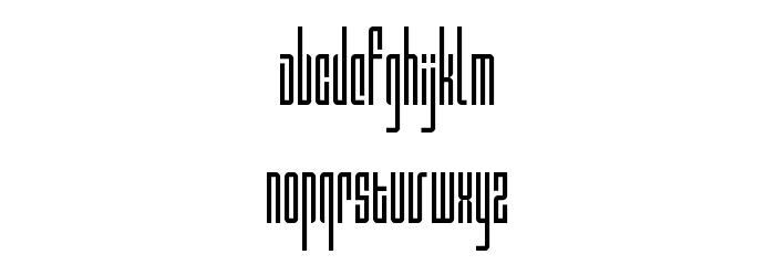Valdero Regular Font LOWERCASE