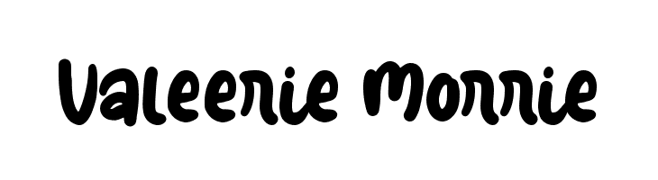 Valeerie Morrie  font caratteri gratis