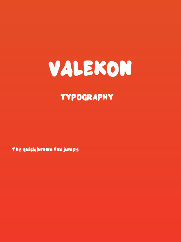 Valekon Poster