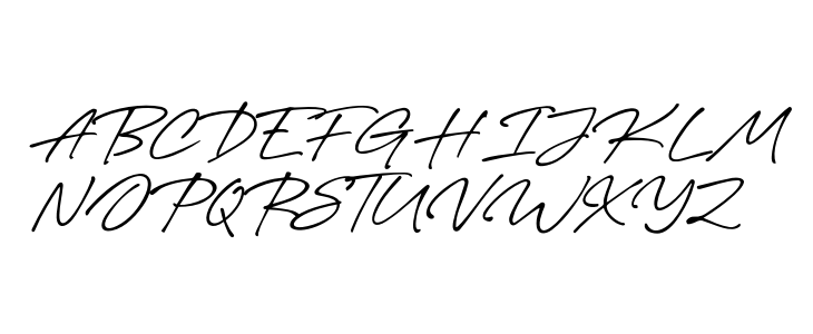 Valen Valentine Script Uppercase