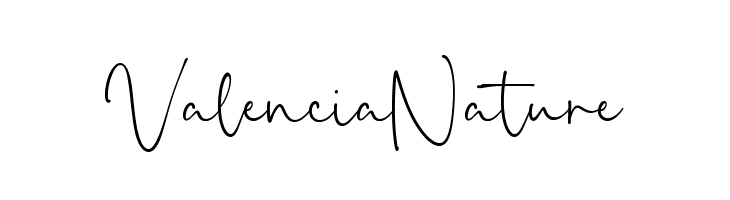 Valencia Nature  Descarca Fonturi Gratis