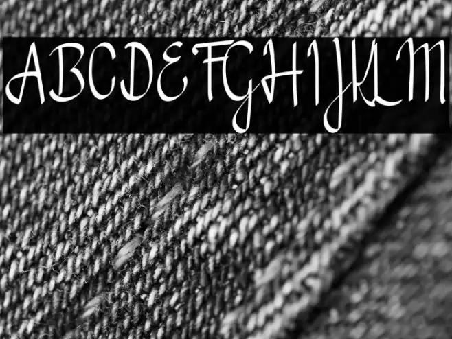 Valencia Script Font examples