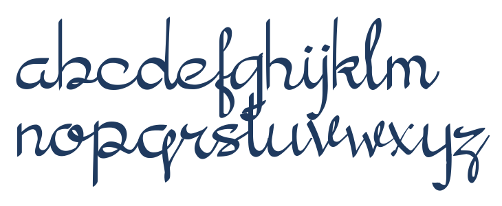 Valencia Script Lowercase