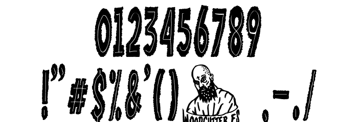 Valencia Tiki Toons Font OTHER CHARS