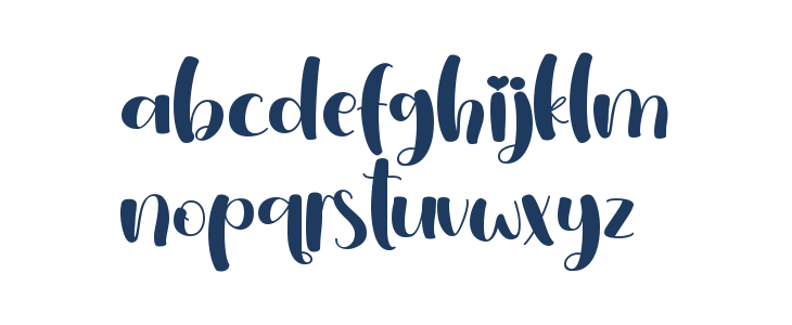 Valeniya - Personal use Lowercase