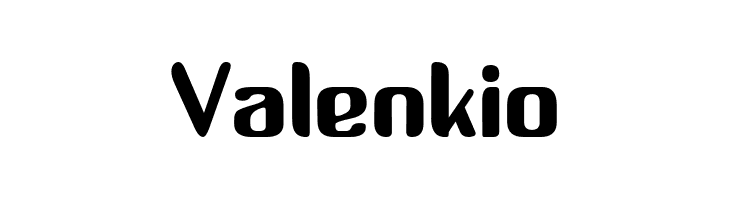 Valenkio  नि: शुल्क फ़ॉन्ट्स डाउनलोड
