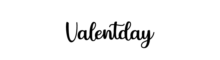 Valentday  नि: शुल्क फ़ॉन्ट्स डाउनलोड