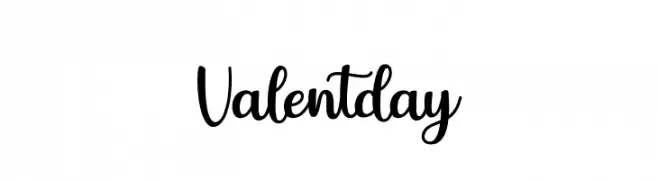 Valentday  baixar fontes gratis