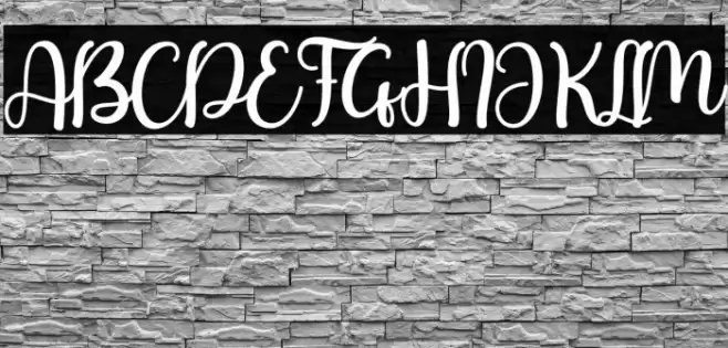 Valentday Font examples