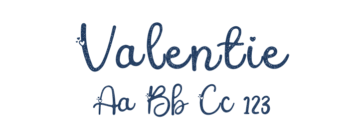 Valentie Font Preview