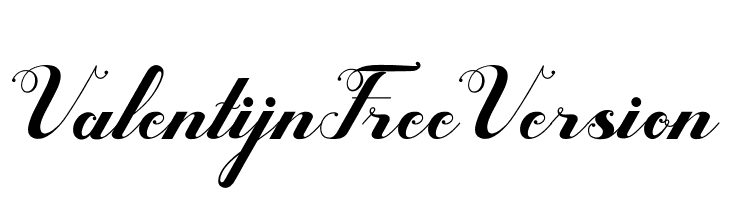 Valentijn FreeVersion  Fuentes Gratis Descargar