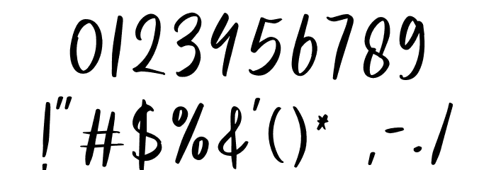 Valentime Font OTHER CHARS