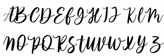 Valentime Font Litere mari