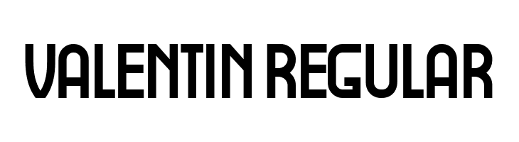 Valentin Regular  لخطوط تنزيل