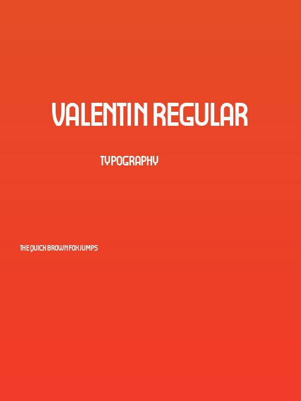Valentin Regular Poster