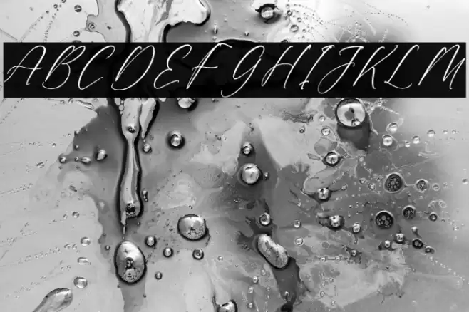 Valentina Goldwyn DEMO VERSION Italic Font examples