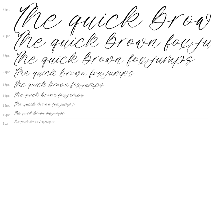 Valentina Goldwyn DEMO VERSION Italic Waterfall