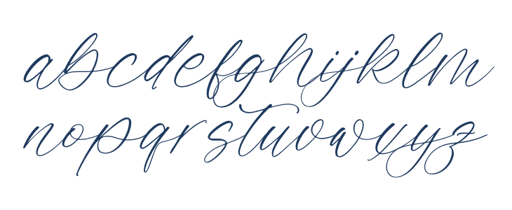 Valentina Goldwyn DEMO VERSION Italic Lowercase