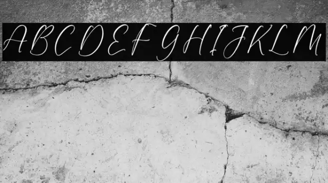 Valentina Goldwyn DEMO VERSION Font examples