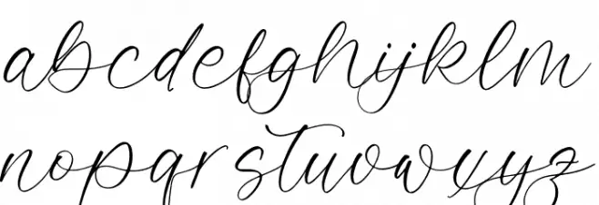 Valentina Goldwyn DEMO VERSION フォント 小文字