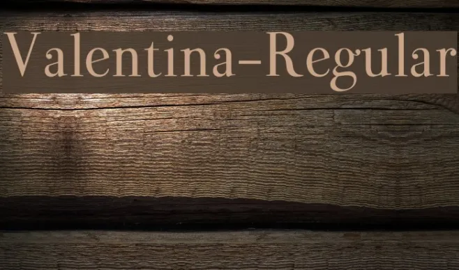 Valentina-Regular Example 1