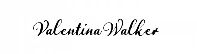 Valentina Walker  Descarca Fonturi Gratis