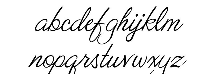ValentinaJF Font LOWERCASE