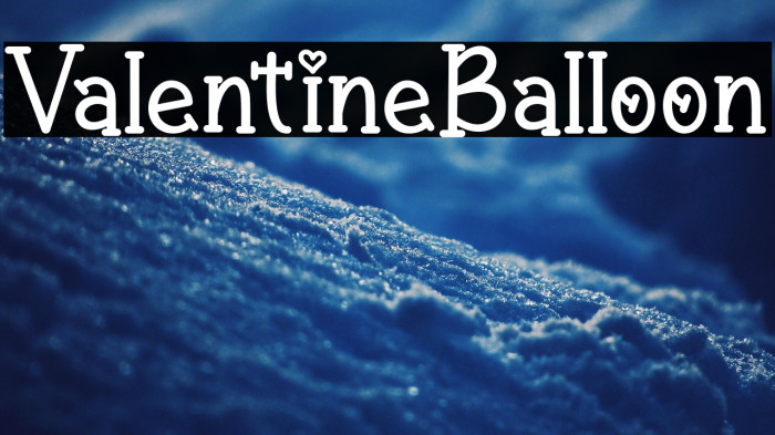 Valentine Balloon Example 2