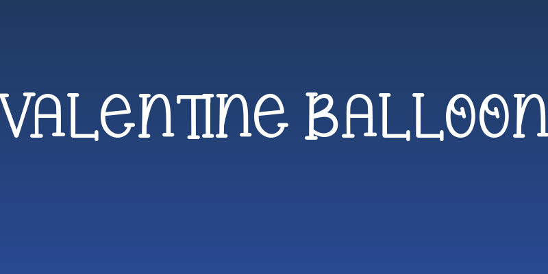 Valentine Balloon Social Header