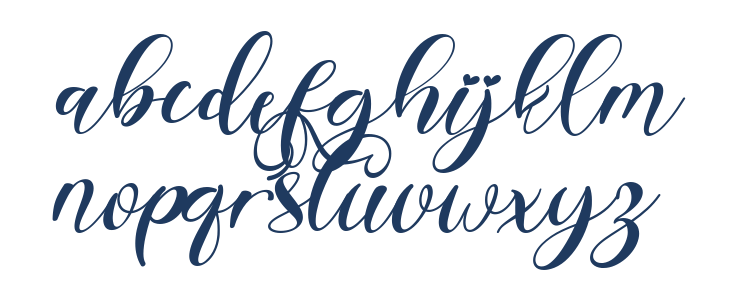 Valentine Bellia Demo Italic Lowercase