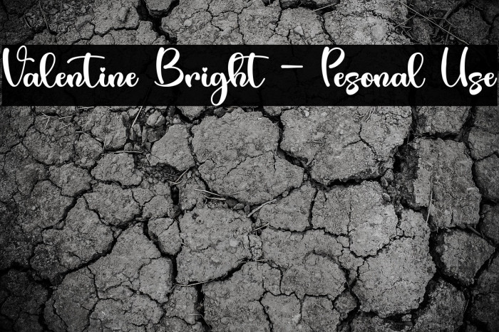 Valentine Bright - Pesonal Use Example 3