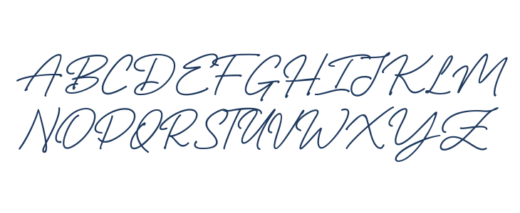 Valentine Bright Script Uppercase