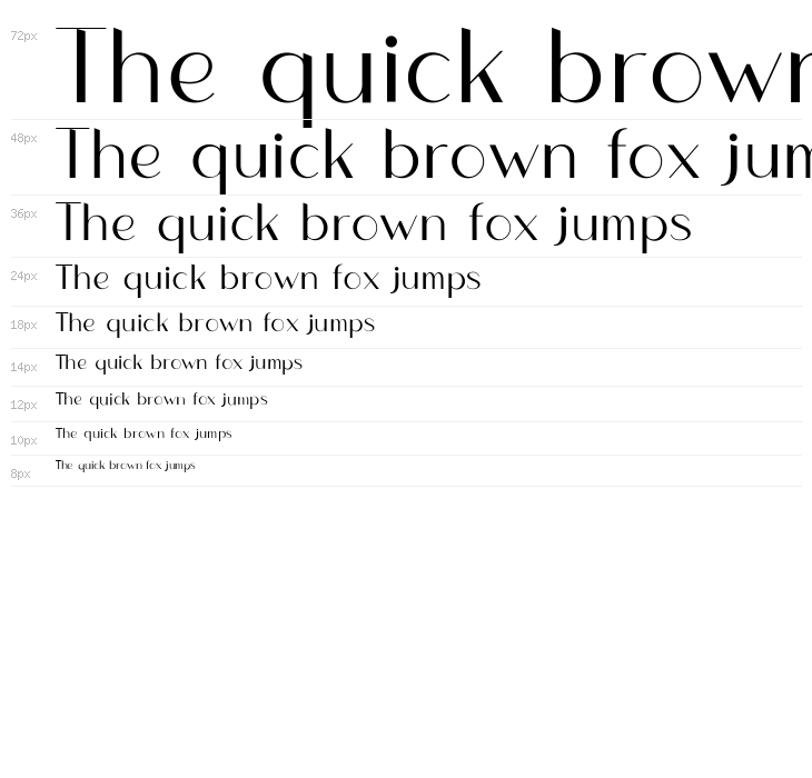 Valentine Bright Serif Waterfall